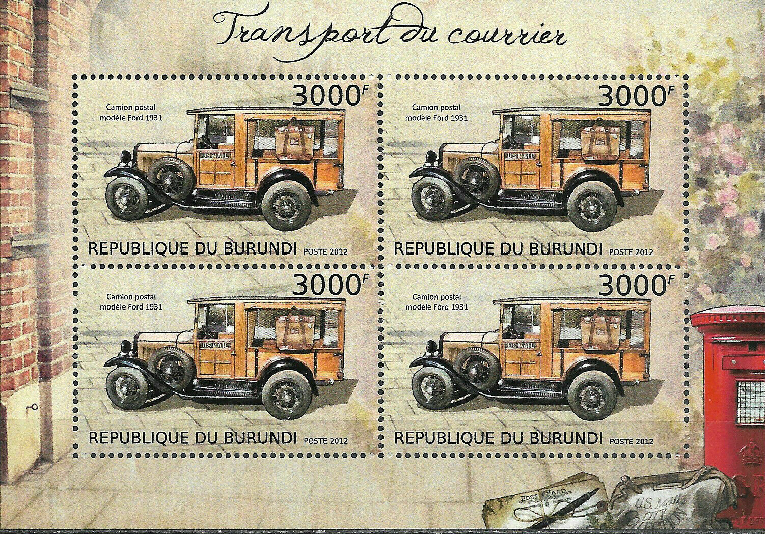 BURUNDI - 2012 MNH 