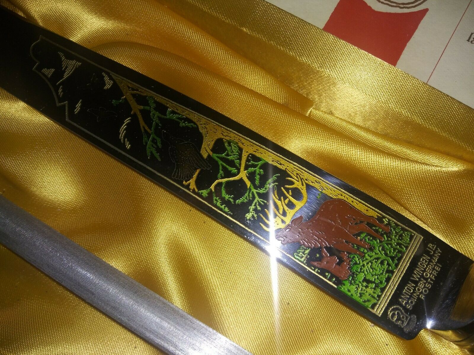 Othello Cutlery Set - Deer Motive - Solingen West Germany - Fresh Stock Dated December 2025