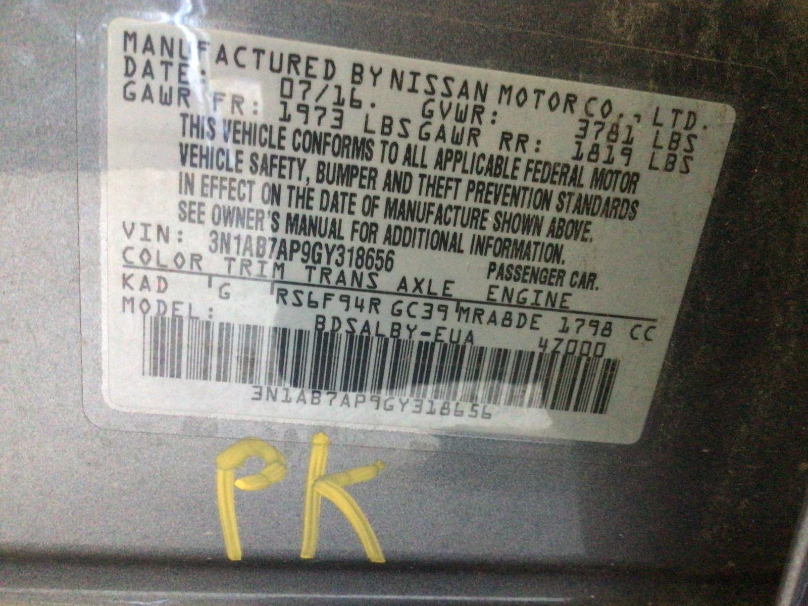 Used Manual Transmission Assembly fits  2016 Nissan datsun Sentra MT  2.0L Grade - Fresh Stock Dated February 2026