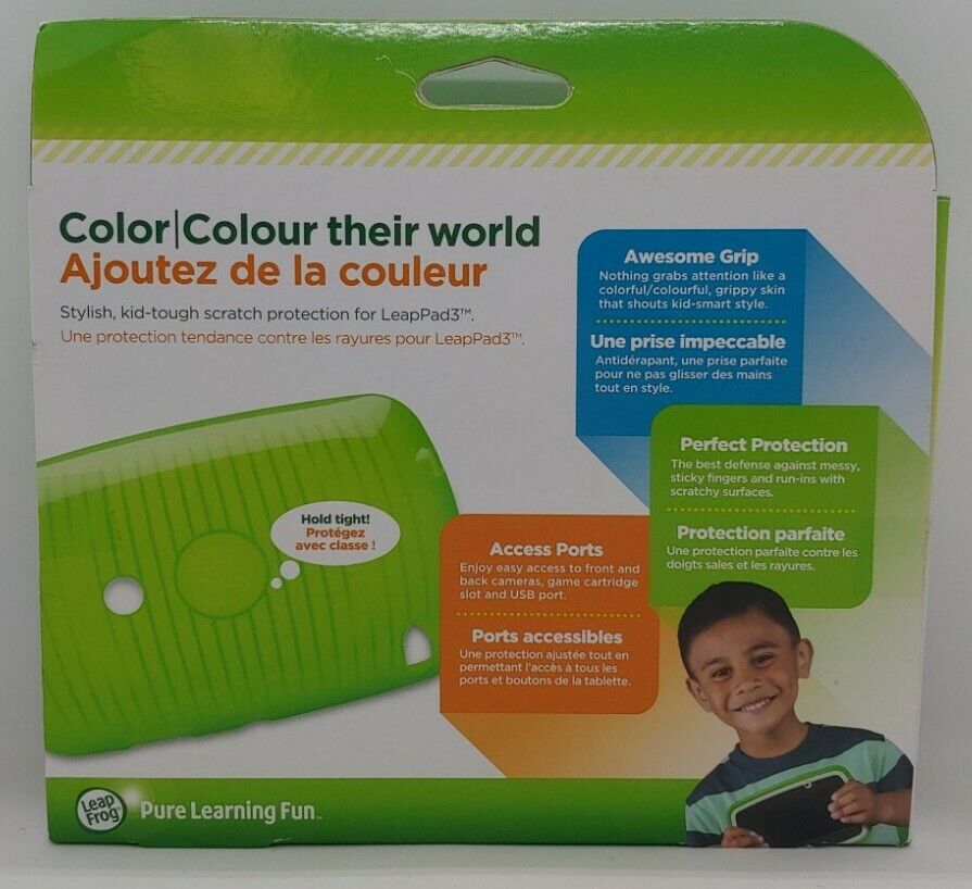 LeapFrog Gel Skin *Green* Made to fit LeapPad3 31514 - Fresh Stock Dated February 2026
