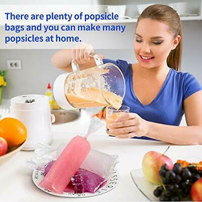 Ice Popsicle Bags Disposable Ice Pop Mold Bags Plastic Ice Candy Bags for Mak... - Fresh Stock Dated December 2025