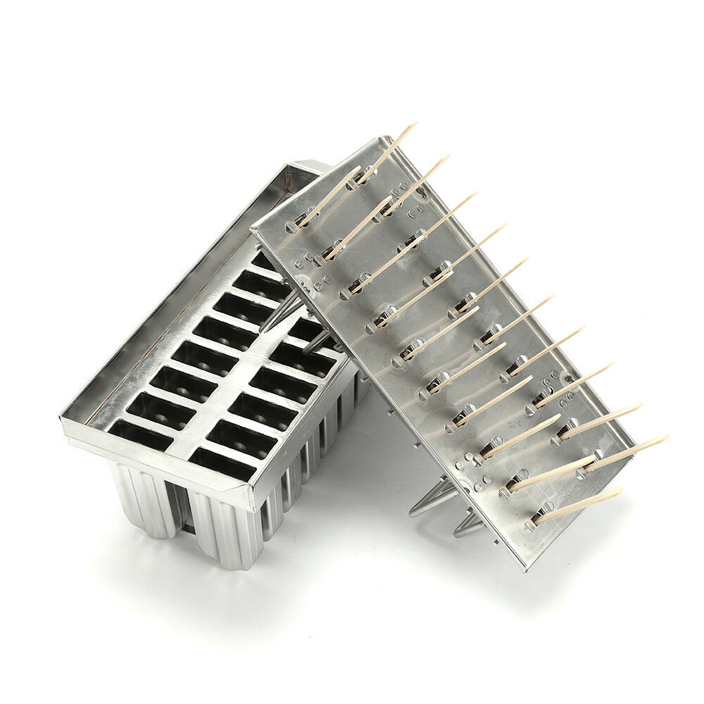 20pcs Ice Lolly Popsicle Molds Ice Cream Stick Holder Stainless Steel 0.8mm SALE - Fresh Stock Dated December 2025