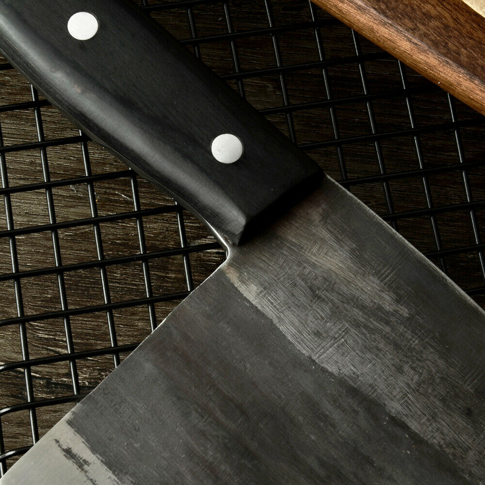 Kitchen Chef Knife Hunters Serbian Steel Knives Cleaver Forged High-Carbon Clad - Fresh Stock Dated December 2025