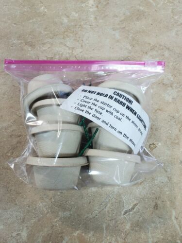 Coal Fire Starters 8-pack - Fresh Stock Dated February 2026