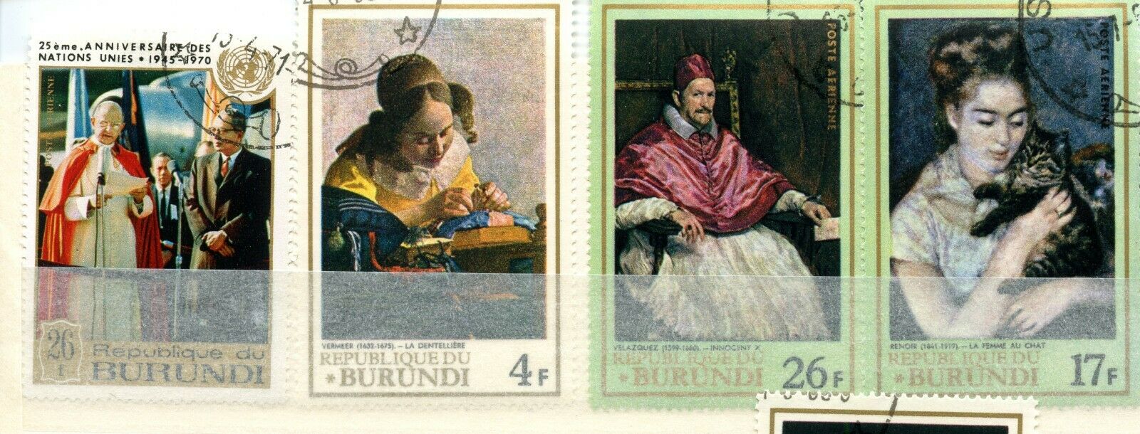 5 Burundi Mint Hinged Used Hinged - Fresh Stock Dated December 2025