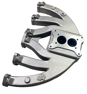 Slant 6 valiant 225 six Plymouth 2 barrel short intake manifold Aussiespeed - Fresh Stock Dated February 2026