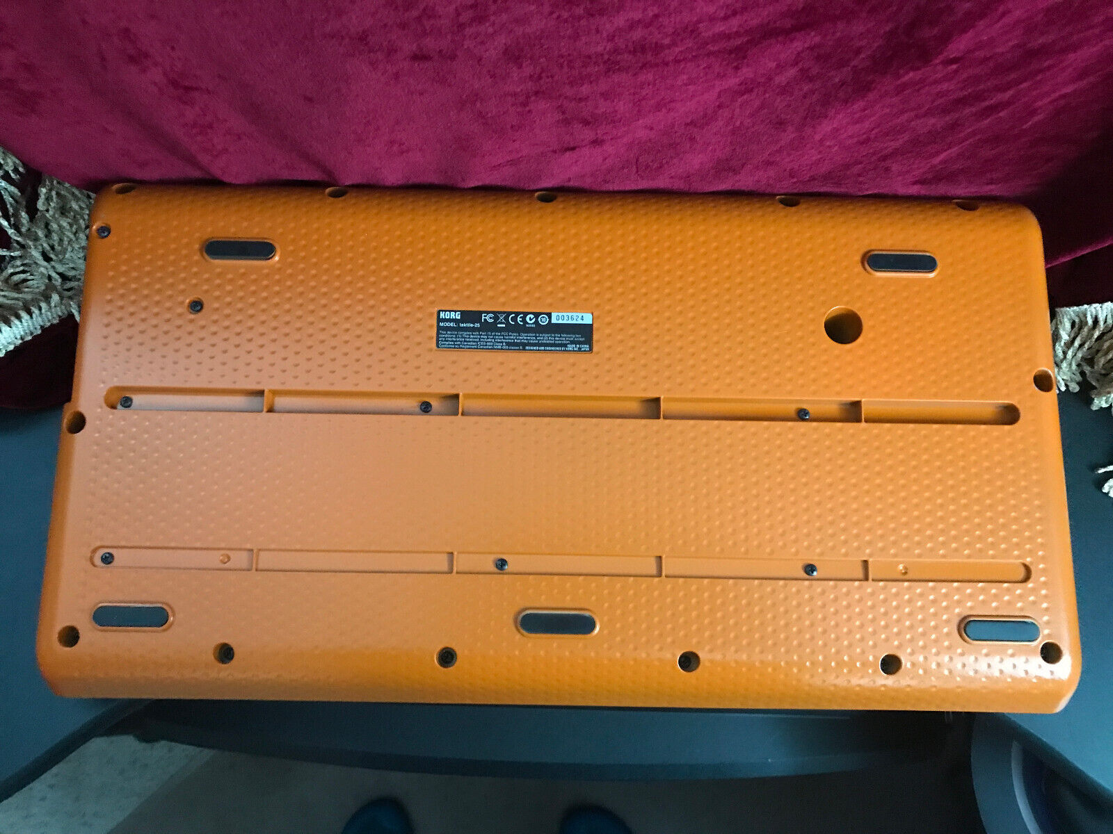 KORG TAKTILE 25 MIDI/USB Controller KEYBOARD with Orange Base - Fresh Stock Dated February 2026