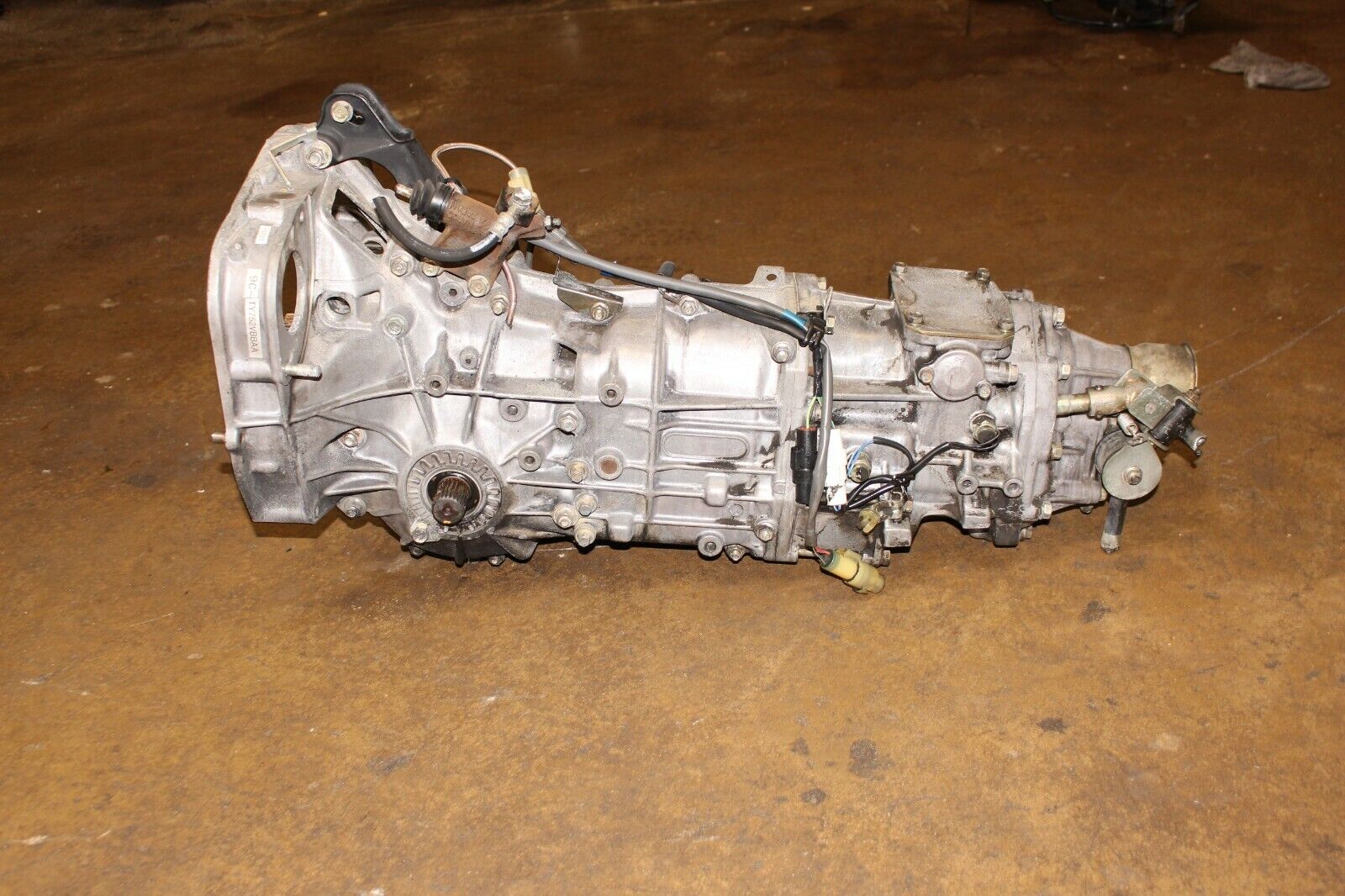 JDM 1995-1996 SUBARU IMPREZA 5 SPEED MANUAL TRANSMISSION AWD 3.9 RATIO - Fresh Stock Dated February 2026