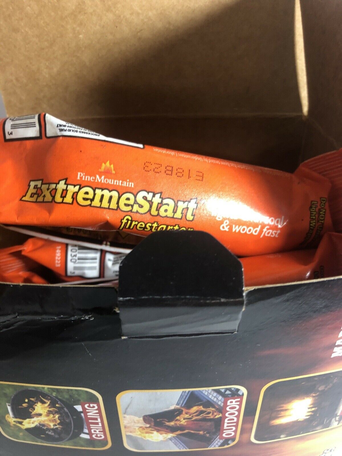 Pine Mountain ExtremeStart Wrapped Fire Starters 24 Starts Firestarter Wood F... - Fresh Stock Dated December 2025