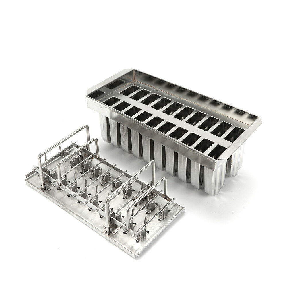 20pcs Ice Lolly Popsicle Molds Ice Cream Stick Holder Stainless Steel 0.8mm SALE - Fresh Stock Dated December 2025