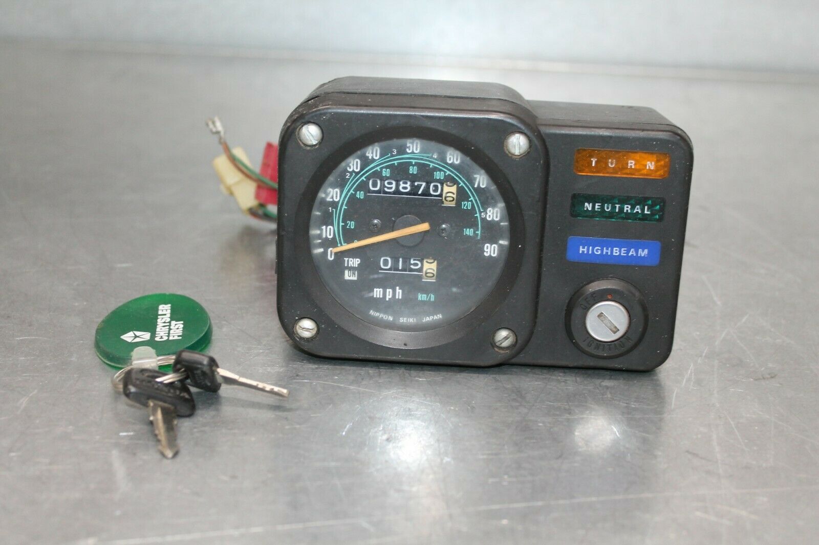 Nice OEM 1979 Honda XL185 XL 185 Speedometer OEM Used - Fresh Stock Dated February 2026