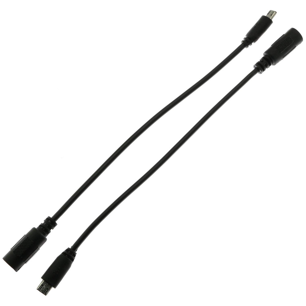 E-outstanding 2PCS DC Barrel Jack to Micro-USB B Male Connector Adapter 5V... - Fresh Stock Dated February 2026