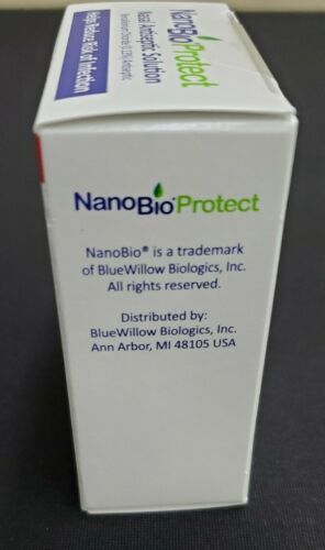 Nose Disinfectant - NanoBioProtect 18ml 2pck 80 treatments. NEW - Fresh Stock Dated February 2026