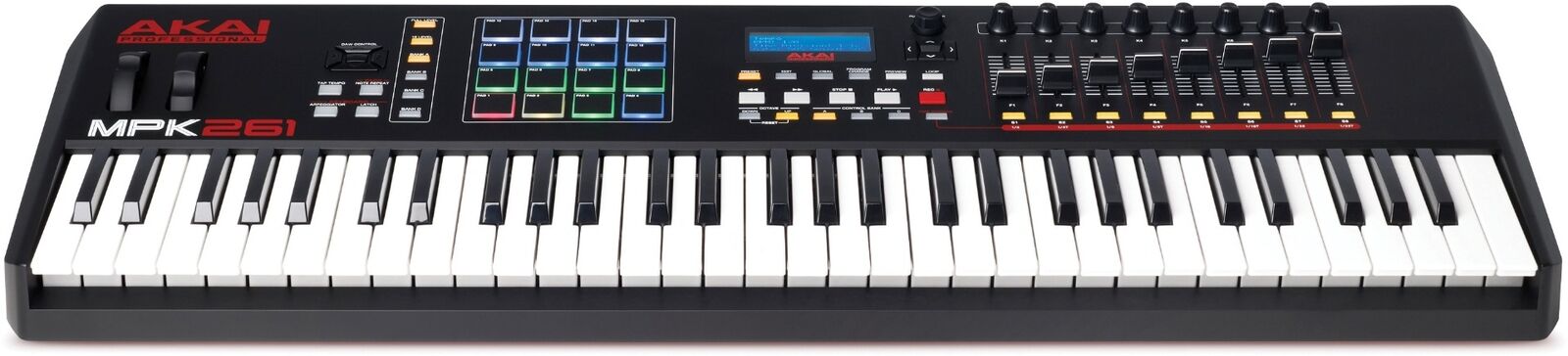 Akai Professional MPK261 61 Semi Weighted Keys MIDI Controller Keyboard - Fresh Stock Dated February 2026