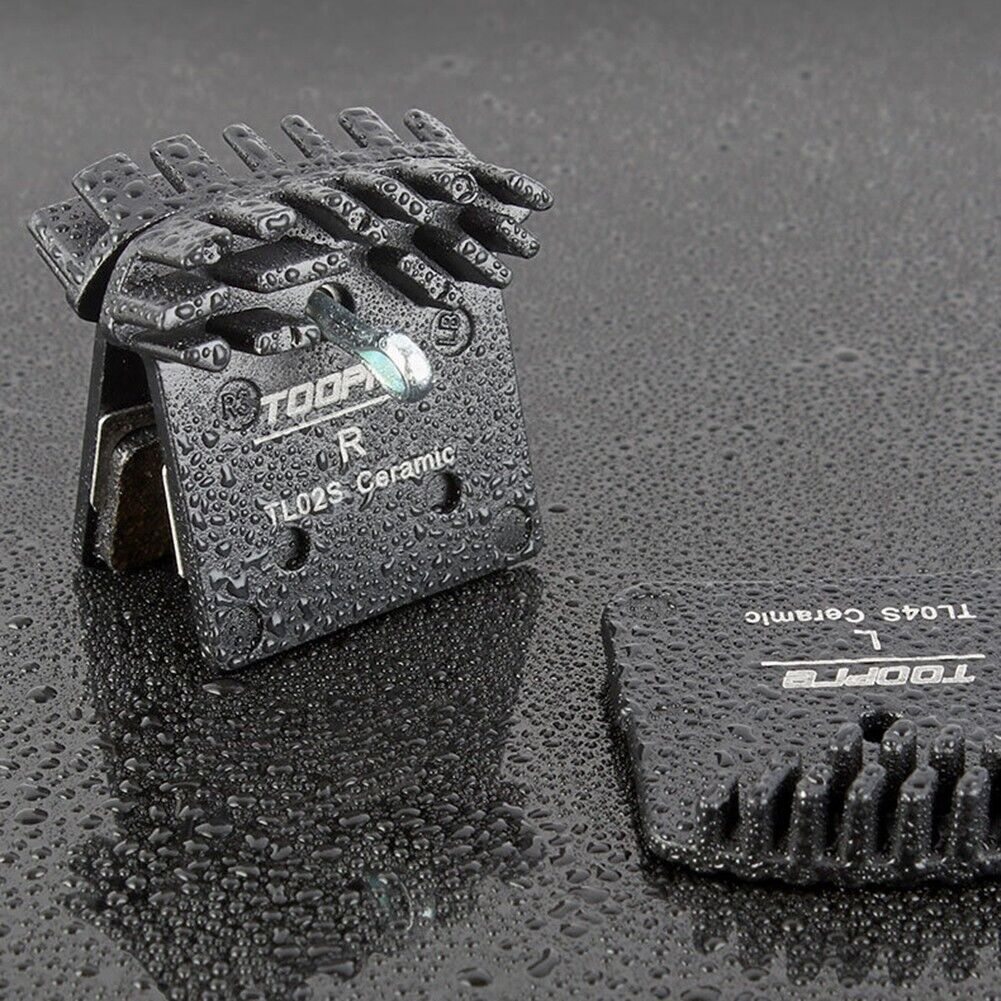 Disc Brake Pads Bicycle Replacement 1 Pair Accessories Aluminum-Bike Black - Fresh Stock Dated February 2026