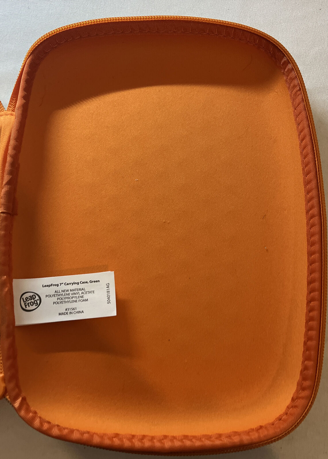 Leap Frog 7’’ Carrying Case Green Pre-Owned - Fresh Stock Dated February 2026