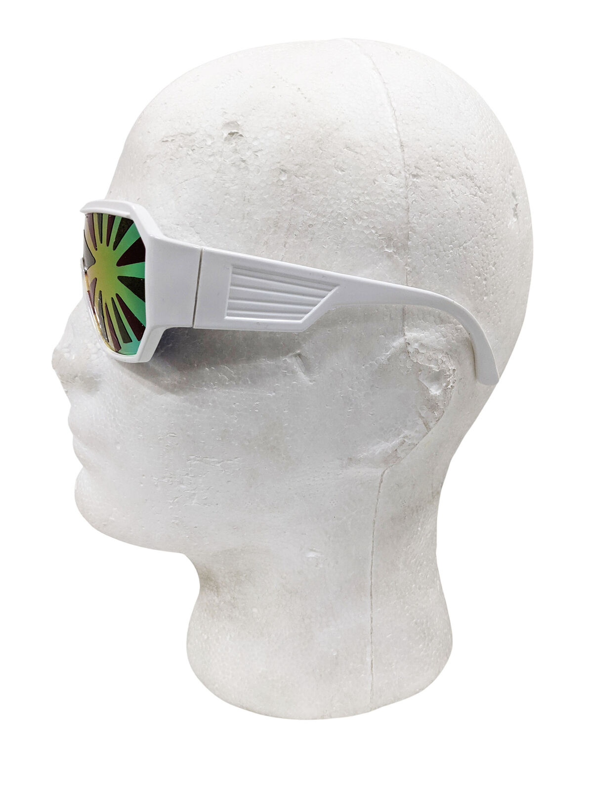 Macho Man Lava Starburst Sunglasses Randy Savage Costume Pro Wrestler WWF Party - Fresh Stock Dated February 2026