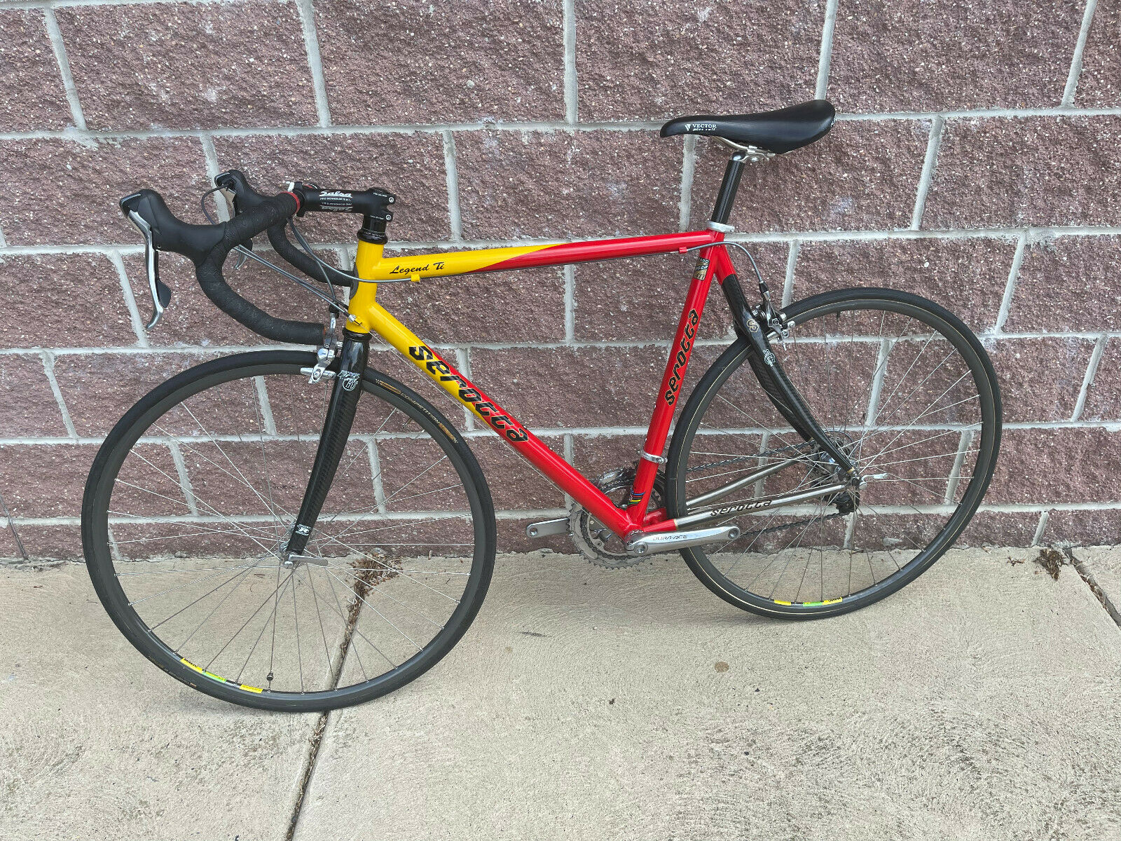 Serotta Legend TI TI/Carbon Dura-Ace 10 Speed 57 CM XL Road Bike USA made - Fresh Stock Dated February 2026