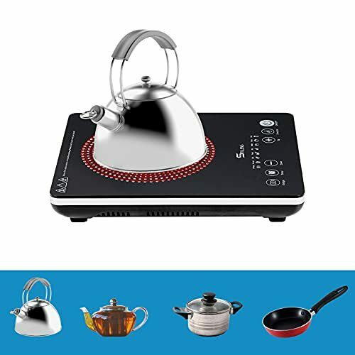 STULENG Electric Stove, Portable 1300W Infrared Single Burner Sensor Touch - Fresh Stock Dated December 2025