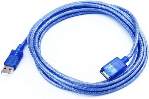 USB Extension Cable 10ft, DTECH 2.0 A Male to A Female Cord 1 Pack - Fresh Stock Dated February 2026