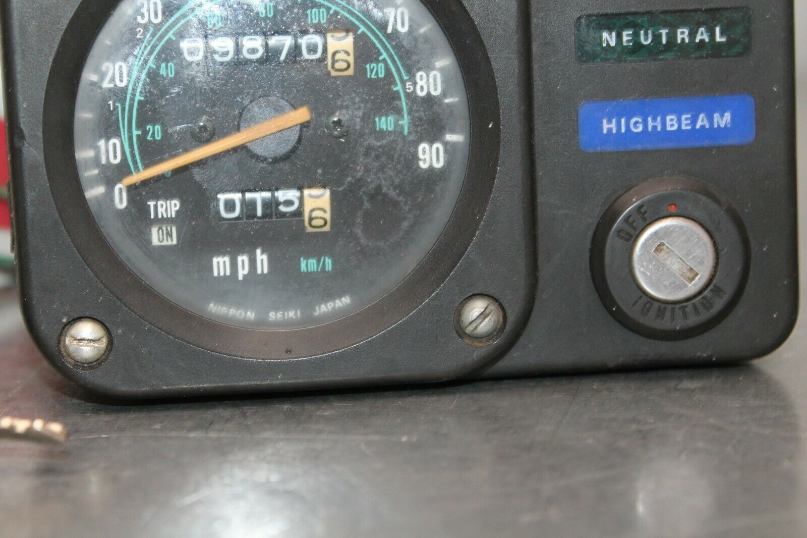 Nice OEM 1979 Honda XL185 XL 185 Speedometer OEM Used - Fresh Stock Dated February 2026