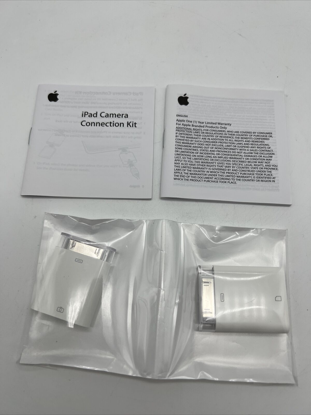 Genuine OEM Apple iPad Camera Connection Kit MC531ZM/A A1362, A1358 - Fresh Stock Dated February 2026