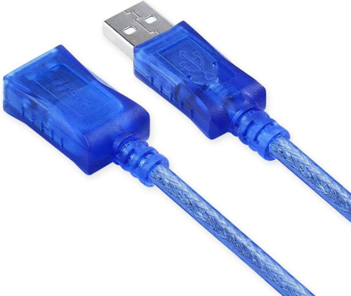 USB Extension Cable 10ft, DTECH 2.0 A Male to A Female Cord 1 Pack - Fresh Stock Dated February 2026