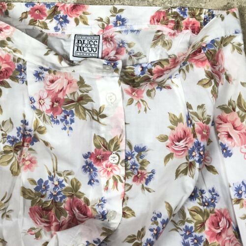 ViNTAGE FLORAL Maxi Skirt Cotton w/ Pockets Womens 14 Romantic Cottagecore - Fresh Stock Dated February 2026