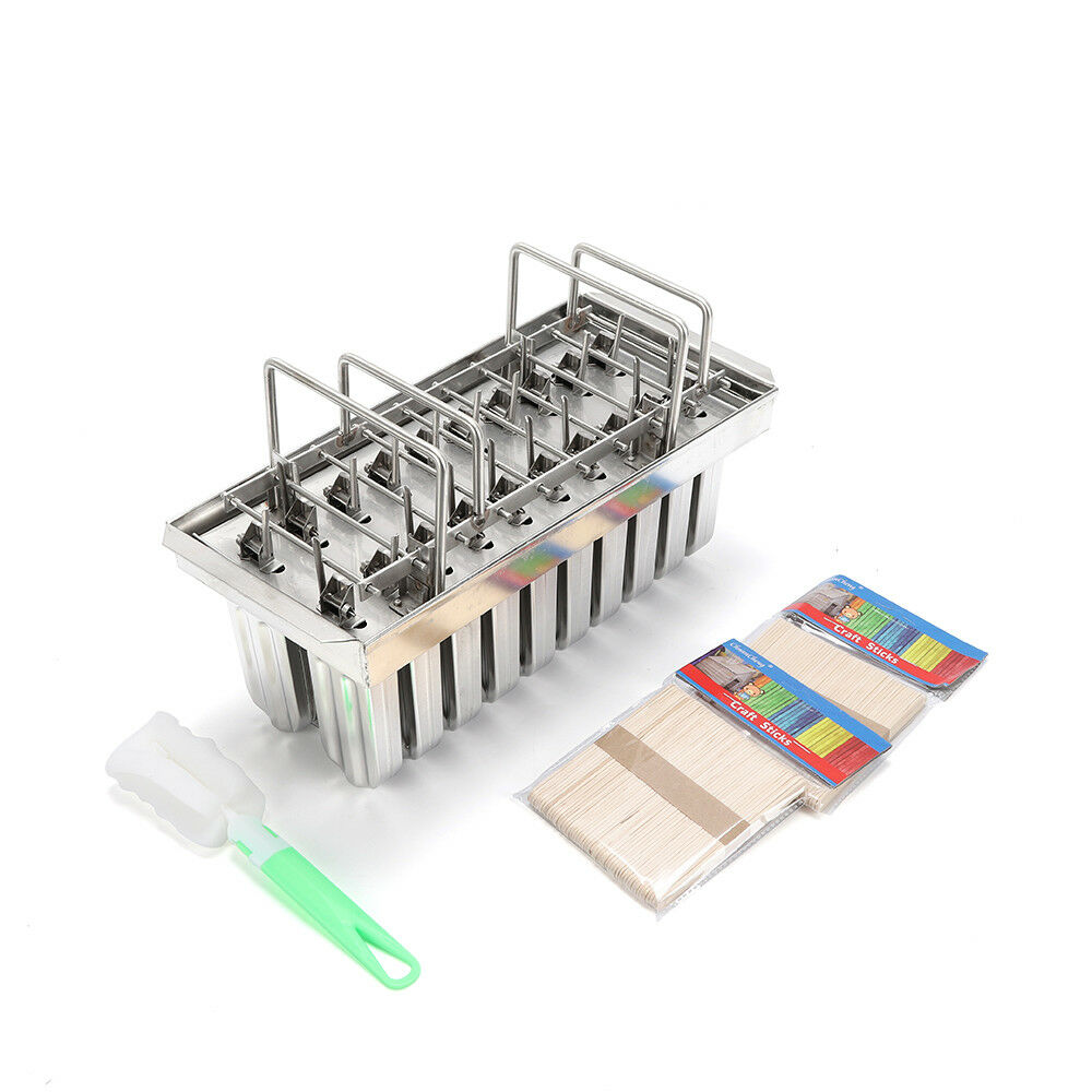 20pcs Ice Lolly Popsicle Molds Ice Cream Stick Holder Stainless Steel 0.8mm SALE - Fresh Stock Dated December 2025