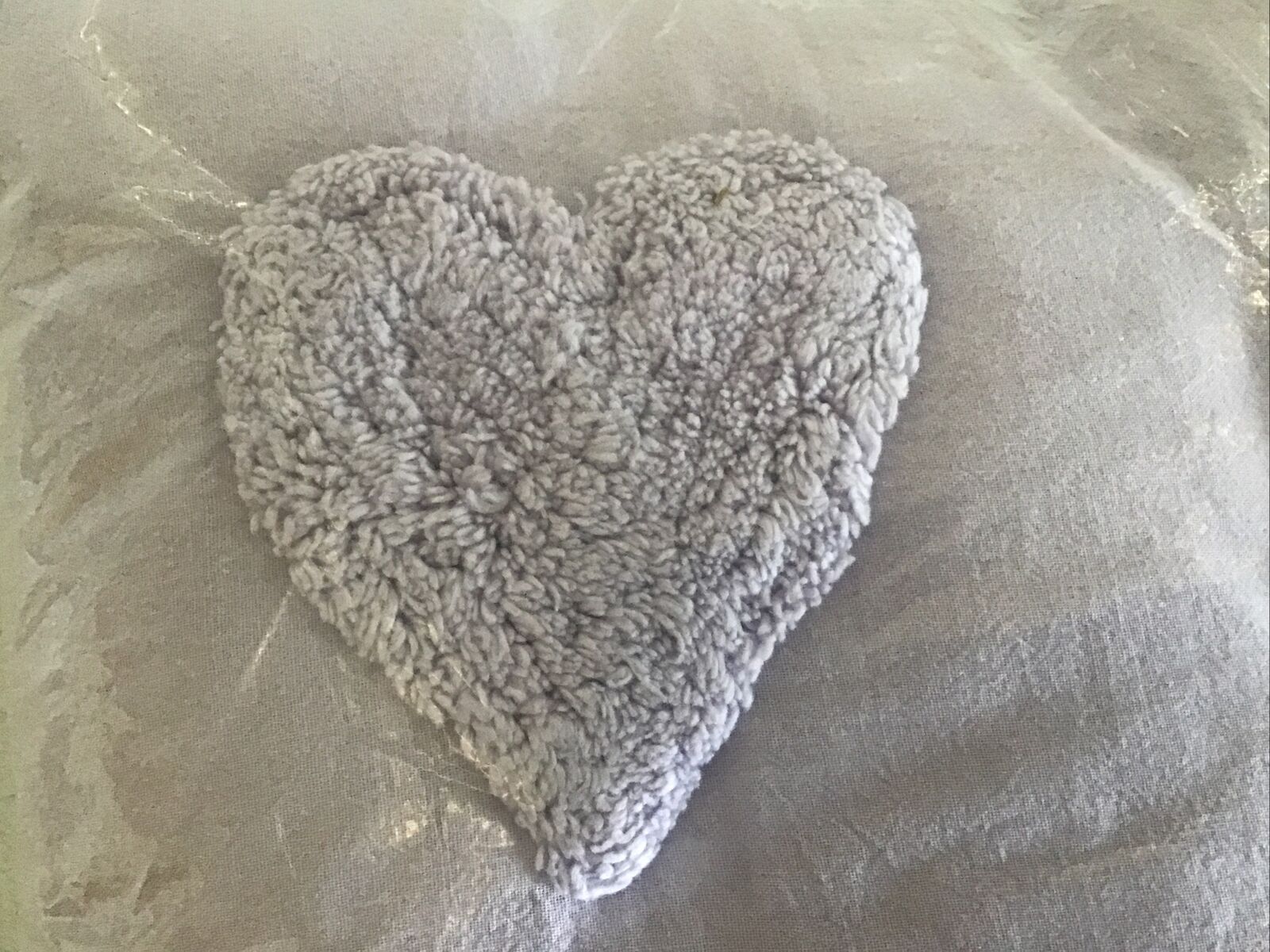 Pottery Barn Kids/Textural Heart  Standard Sham Lavender NEW - Fresh Stock Dated December 2025