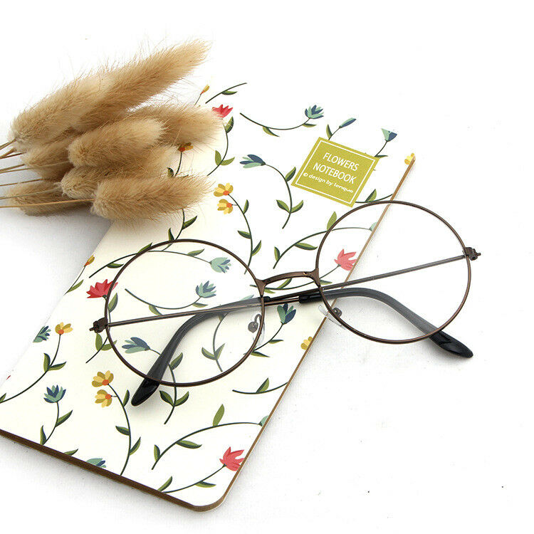 Hary Poter Pidge Cosplay Glasses Round Metal Frame Clear Len Eyewear - Fresh Stock Dated December 2025