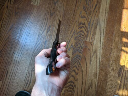 Cutco 1724 Serrated Knife 9.75 inch Blade Color: Brown - Fresh Stock Dated December 2025