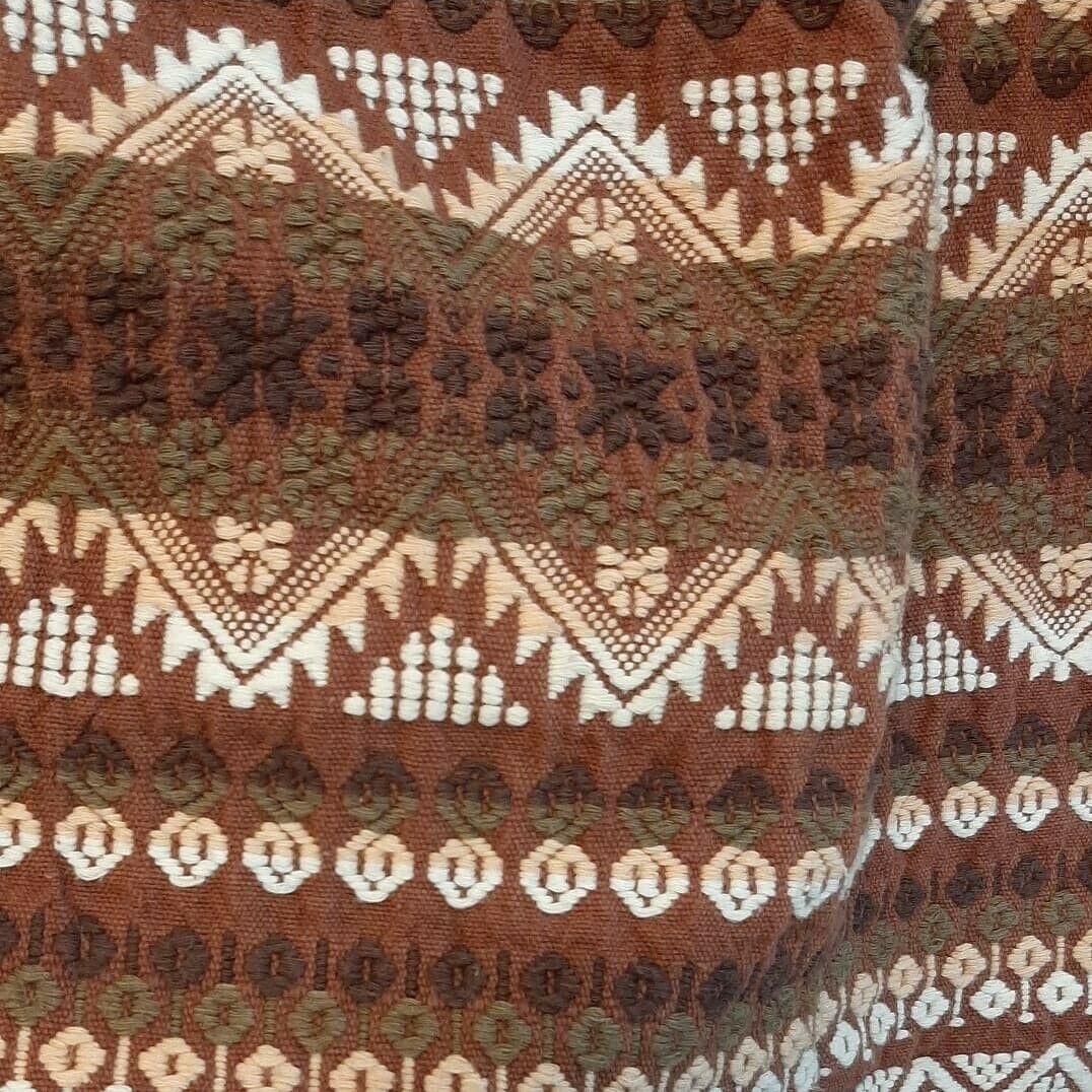 Vintage Woven Embroidered Folk Skirt XS - Fresh Stock Dated March 2026