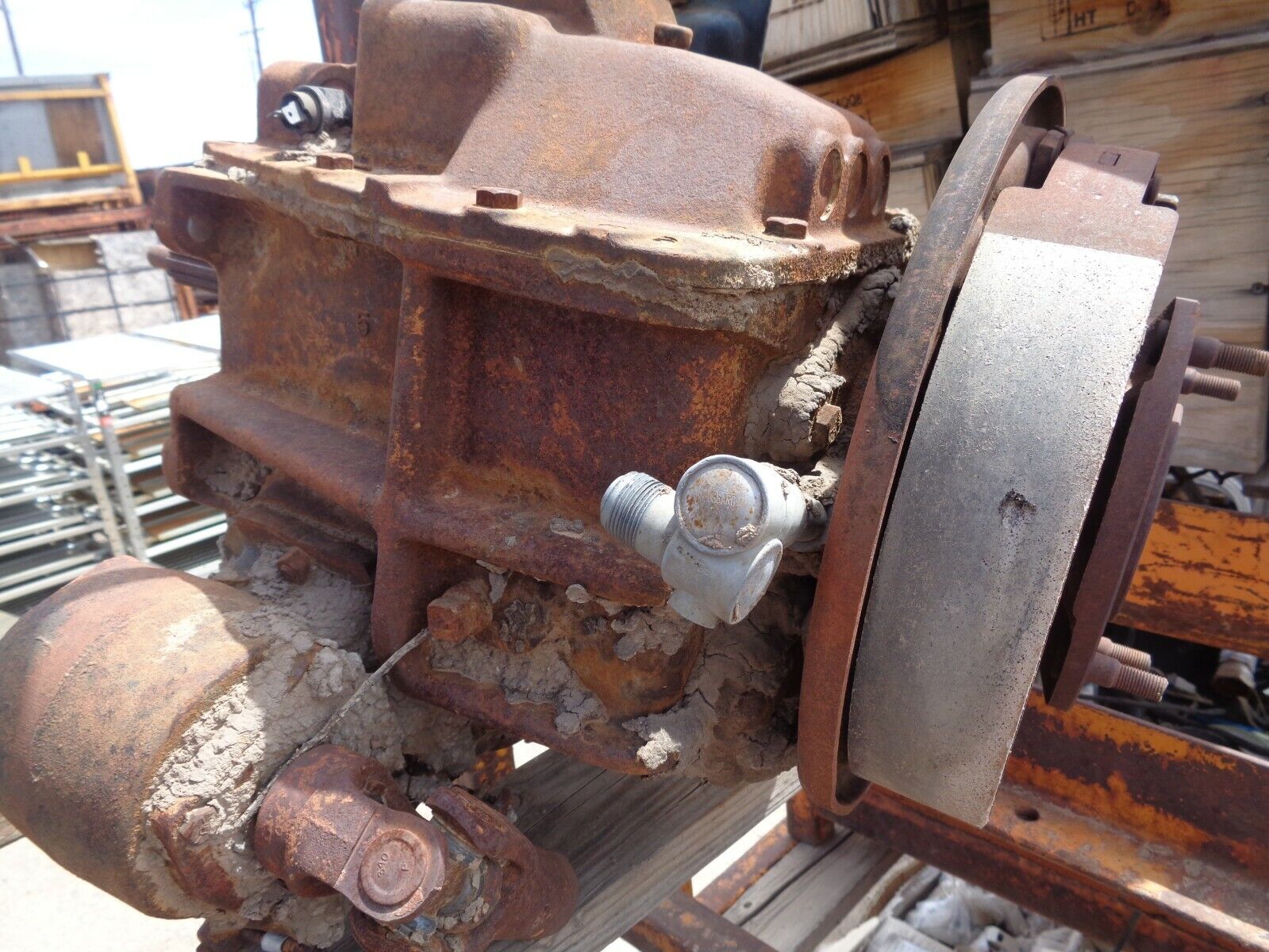 MUNCIE TRANSMISSION WITH BRAKE 4 SPEED - Fresh Stock Dated February 2026