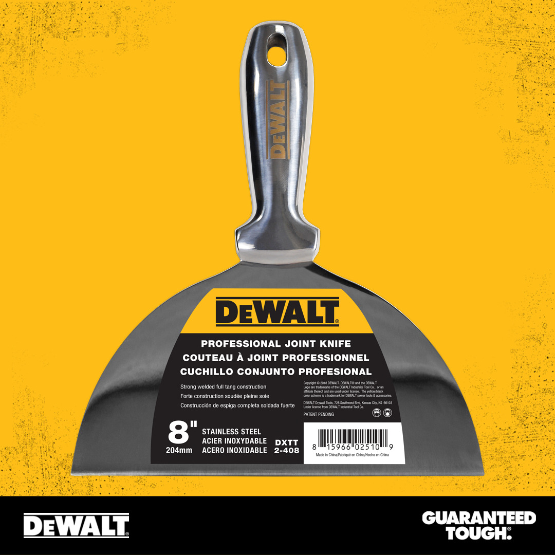 Joint Knife Welded Stainless Steel Putty Knife Lifetime Guarantee - Fresh Stock Dated February 2026