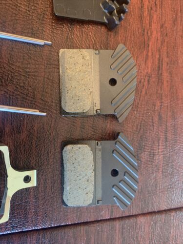 (2) Pairs Shimano J02A Resin Disc Brake Pads - Fresh Stock Dated December 2025