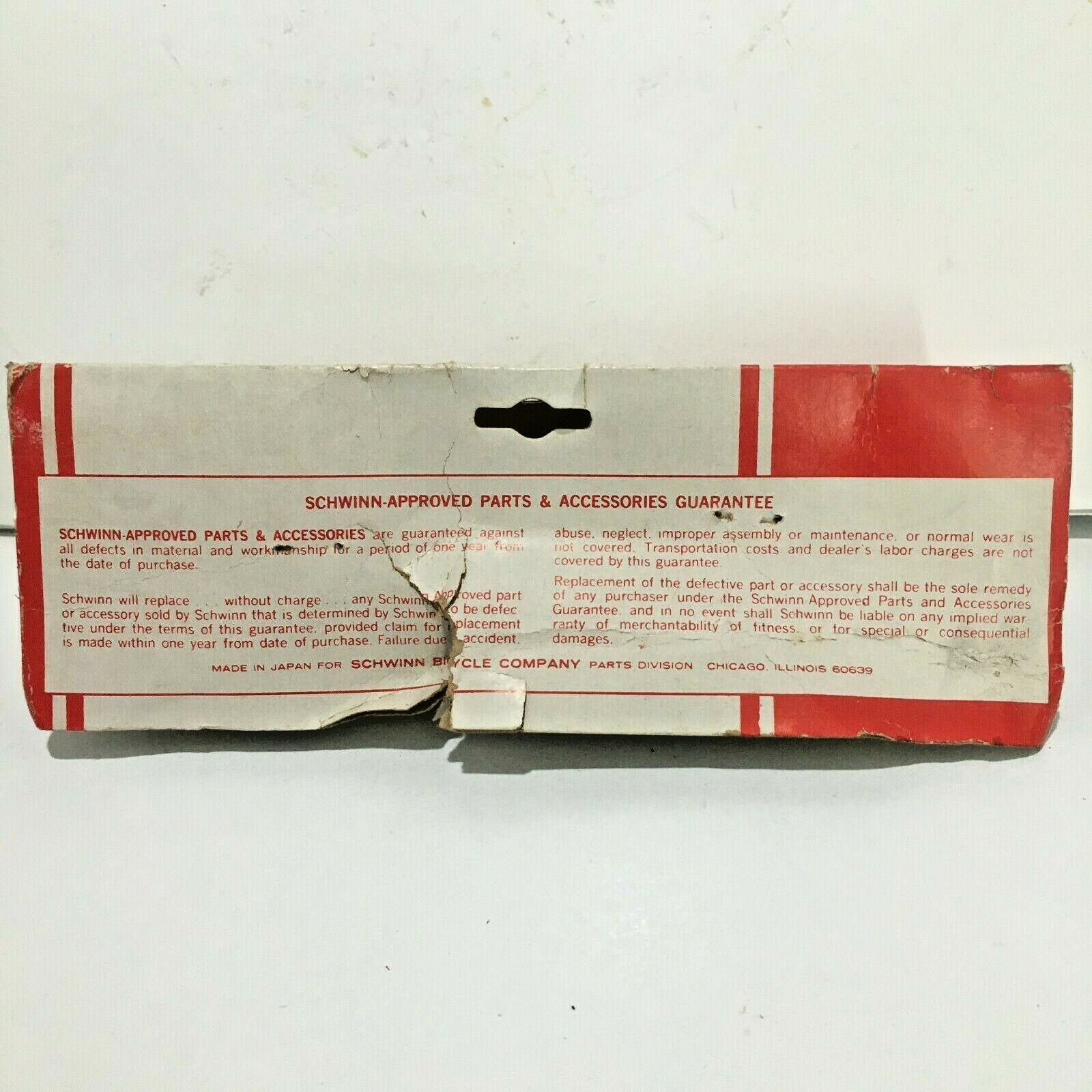 NOS Schwinn 01535 Short Lightweight rear carrier chrome - Fresh Stock Dated December 2025