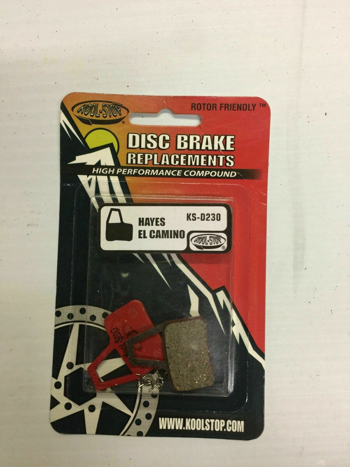 KOOL STOP Hayes El Camino Disc Brake Pads KS-D230 NOS Vintage MTB USA Charity! - Fresh Stock Dated February 2026
