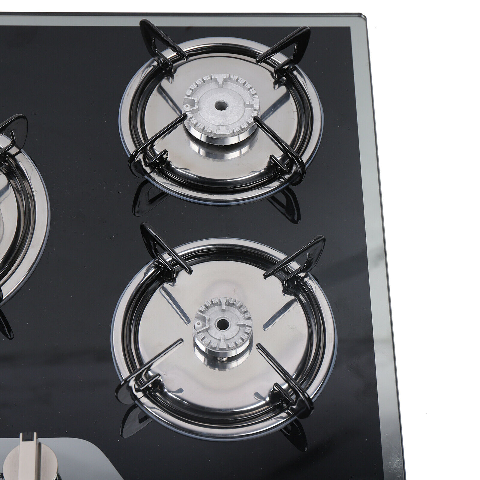 5 Burners Gas Hobs Built-in Kitchen Cooker Stove Cooktop LPG/NG Tempered Glass - Fresh Stock Dated February 2026