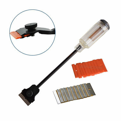 Car Sticker Paint Long Reach Scraper Remover Handle & Razor Blade for Cleaning - Fresh Stock Dated February 2026