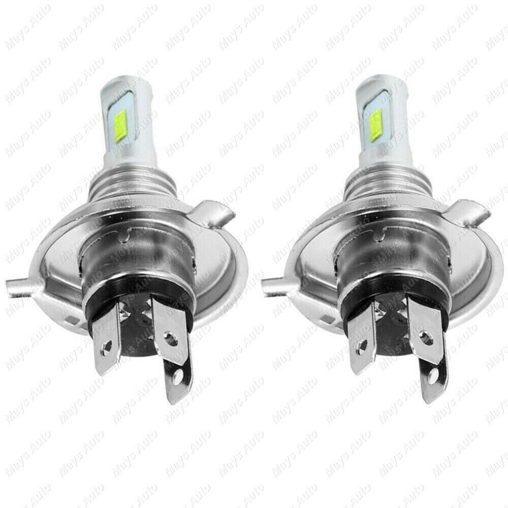 2x H4 9003 8000K LED Headlight Bulbs For Honda Interceptor VF500F 1984 1985 1986 - Fresh Stock Dated February 2026