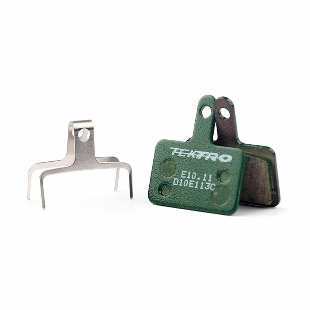 Bike Tektro E10.11 Ceramic Compound w/ Return Spring Metal Bicycle Brake Pads - Fresh Stock Dated February 2026