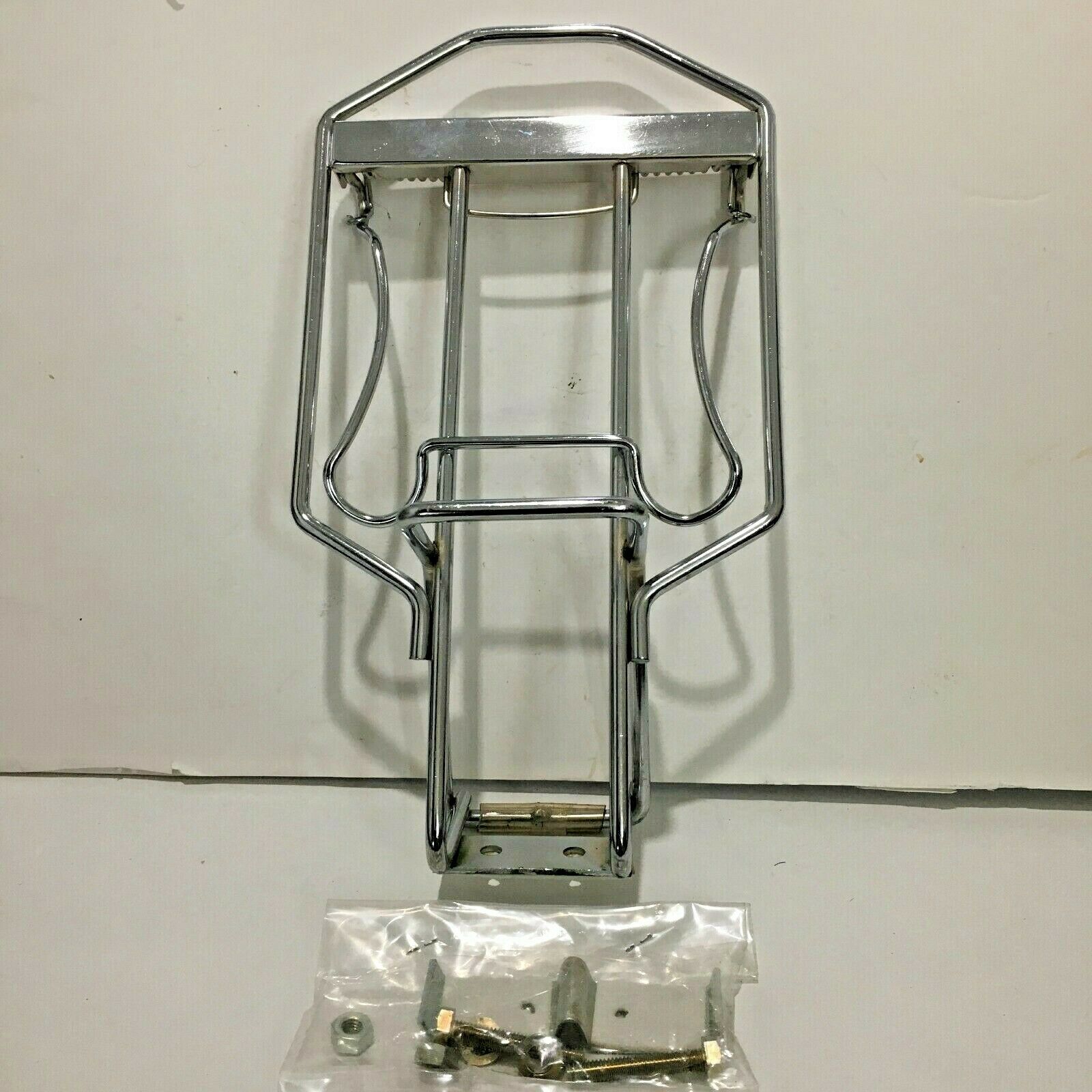 NOS Schwinn 01535 Short Lightweight rear carrier chrome - Fresh Stock Dated December 2025