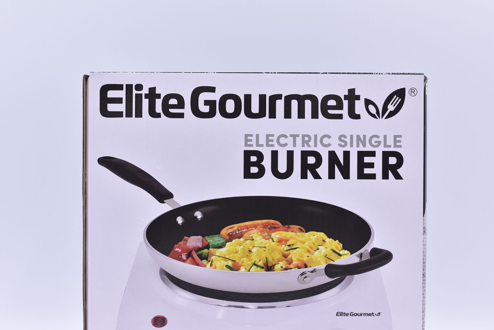 Elite Gourmet Cuisine Countertop Single Flat Burner with Temperature Control - Fresh Stock Dated February 2026