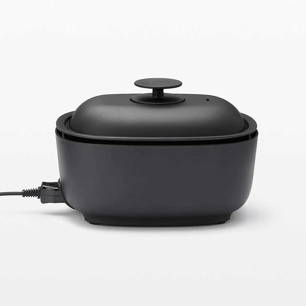 MUJI Deep Grill Pot MJ HPFK1 Nonstick Cookware Electric New Model Black Compact - Fresh Stock Dated February 2026