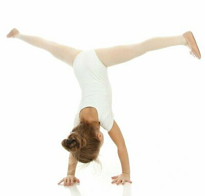 Elowel Kids Girls' Basic Short Sleeve Leotard (Size 2-14 Years) Multiple Colors - Fresh Stock Dated December 2025