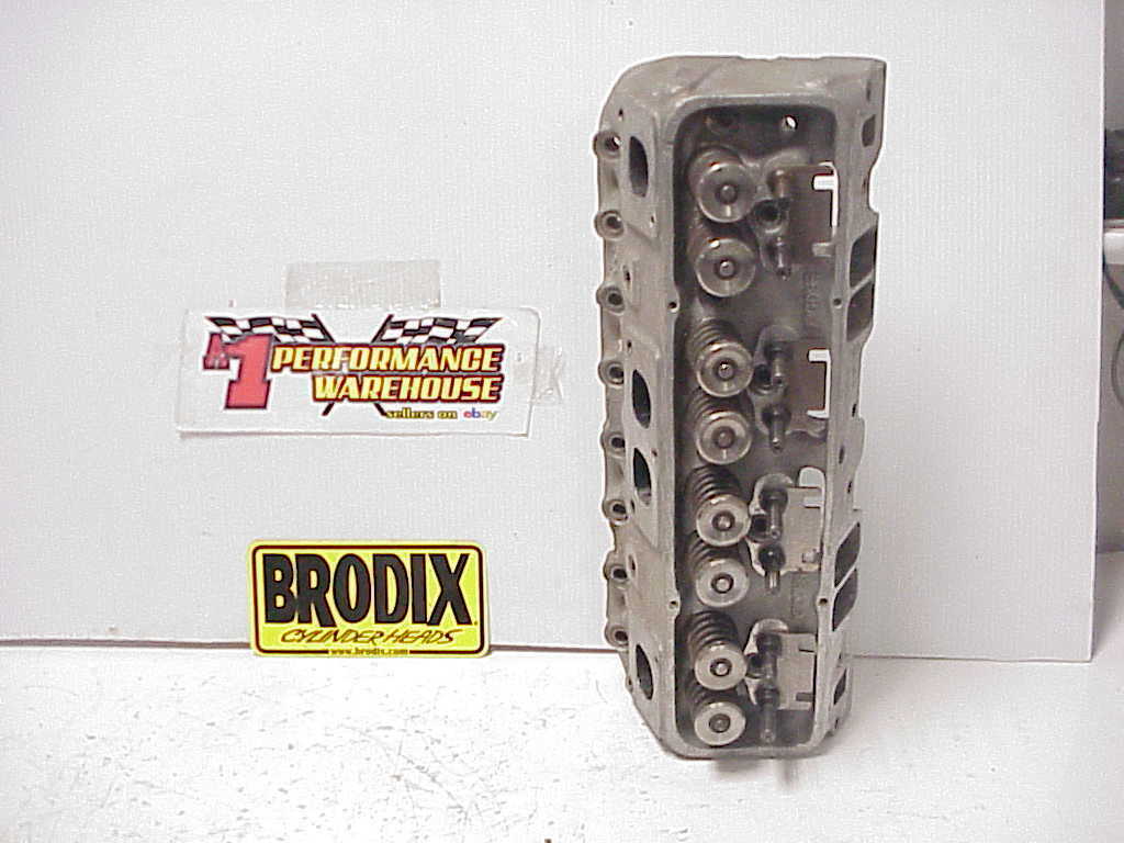 1 Brodix  23° Aluminum Spreadport Head SB Chevy UMP WIssota NHRA Mudbog J1 - Fresh Stock Dated February 2026