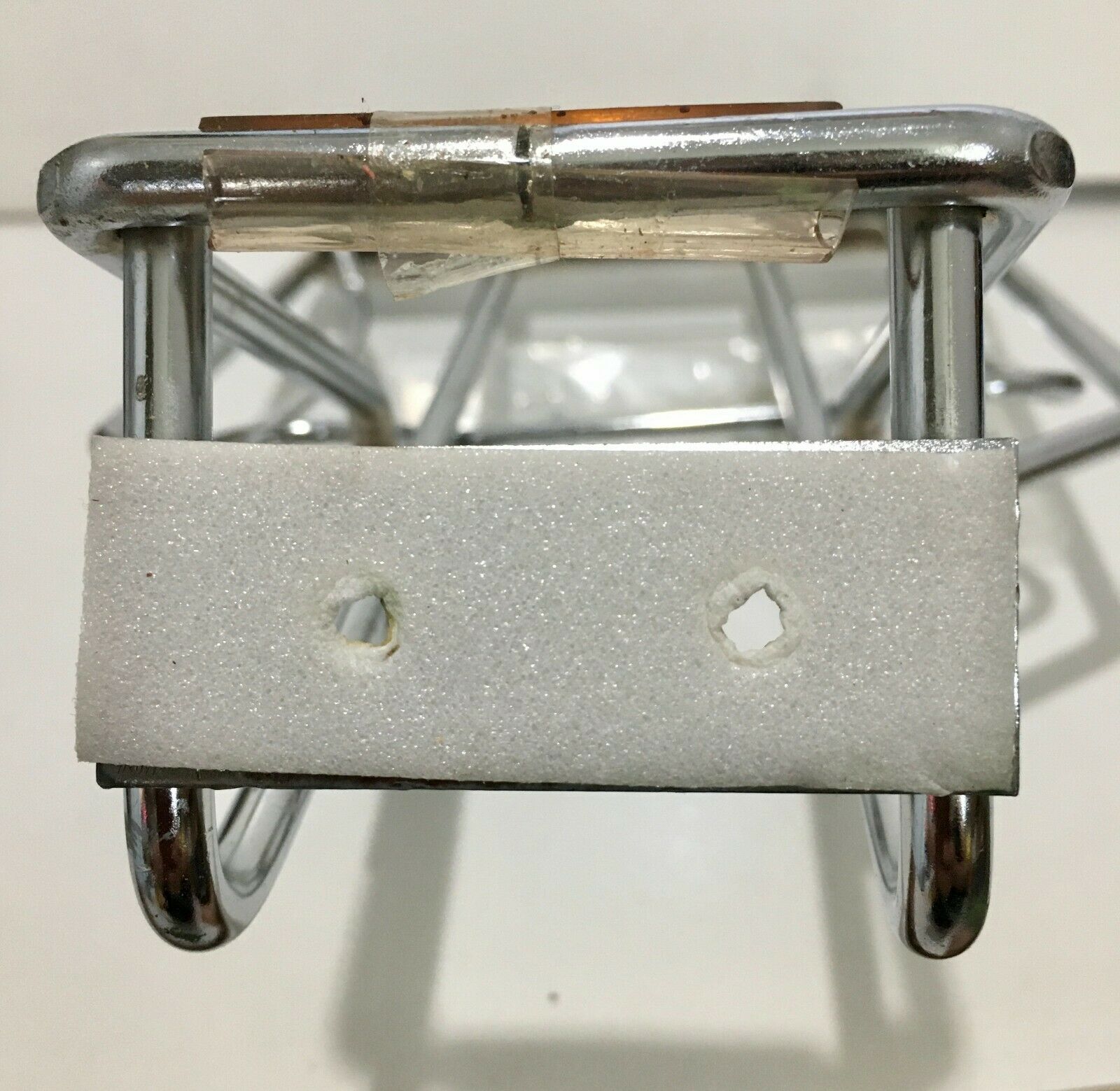 NOS Schwinn 01535 Short Lightweight rear carrier chrome - Fresh Stock Dated December 2025