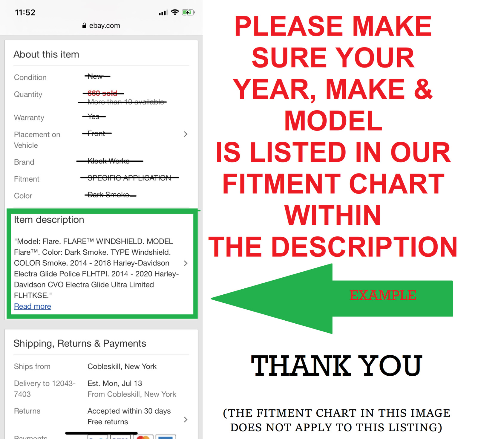 DEI Motorcycle Exhaust Heat Shield Liner Kit 2009-2016 Harley Touring Models - Fresh Stock Dated February 2026