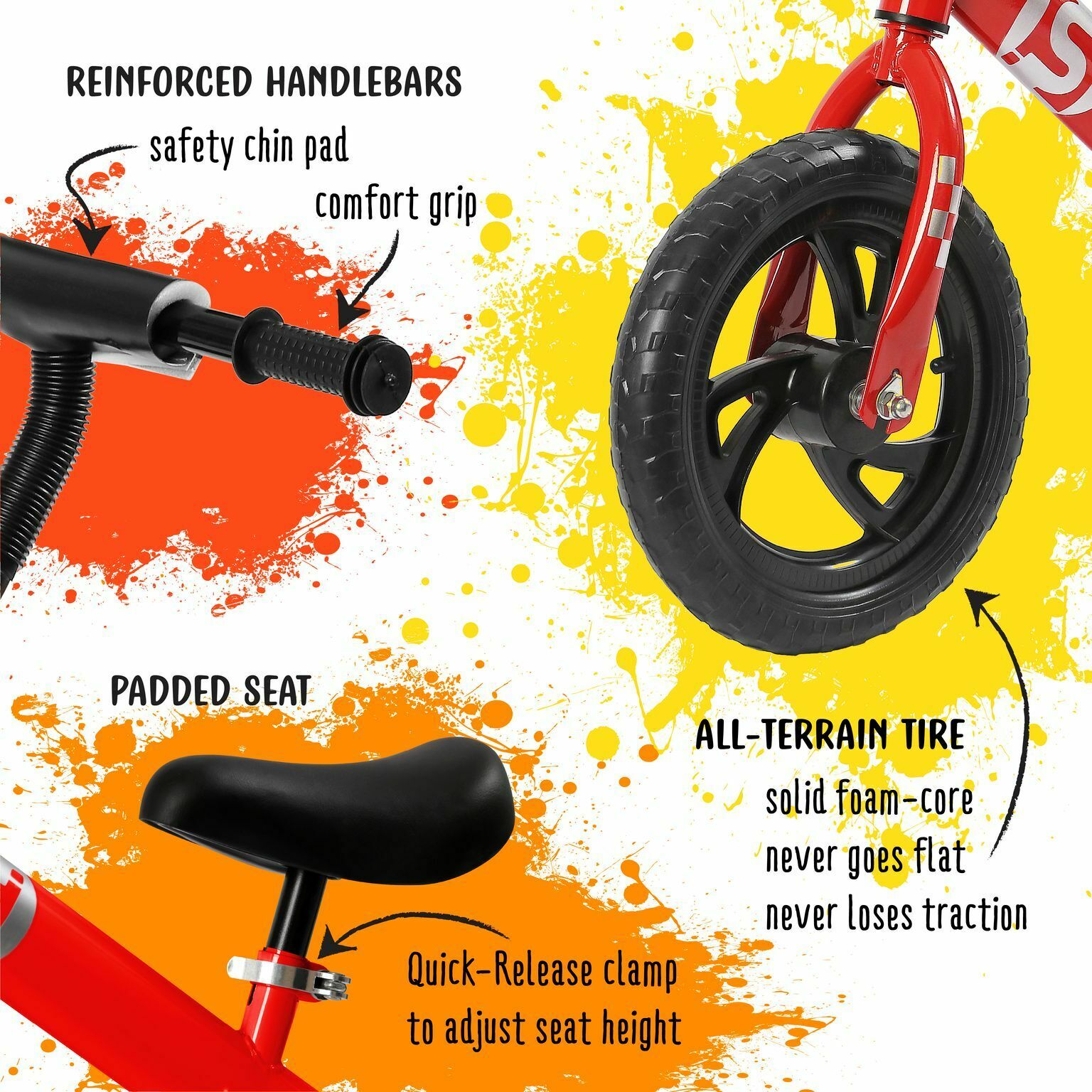 Balance Bike Premium Model Lightweight High-Grade Aluminum for Kids 2-6 Years - Fresh Stock Dated February 2026